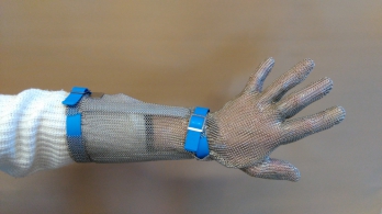Euroflex Comfort, protipořezová ruka. 19cm, modrá, L, HC25319