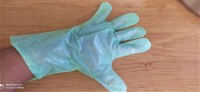 Jednorázové rukavice, zelené( 100 ks.)