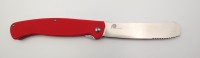 Nůž zavírací snídaňový, červený, 11 cm