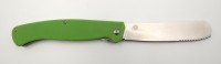Nůž zavírací snídaňový,zelený 11 cm