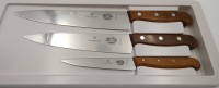 Victorinox dárková sada kuchařských nožů. Dřevěná rukojeť, 5.1050.3G
